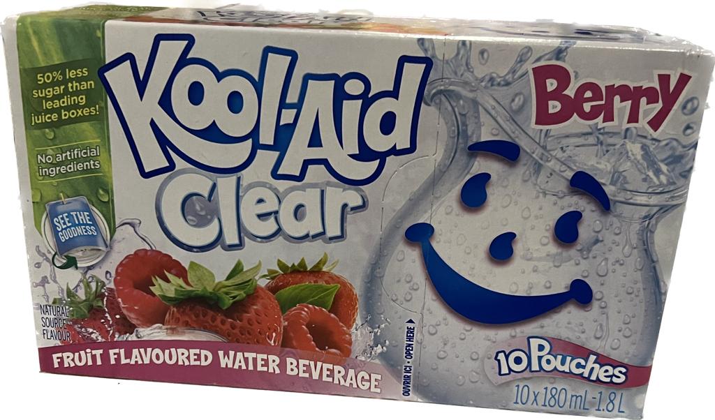 Kool-Aid Clear Berry 180ml
