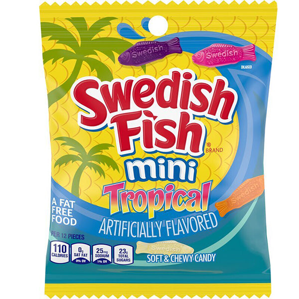 Swedish Fish mini tropical 141g