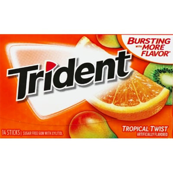 Trident - Tropical Twist - 14 Stück (26,6g)