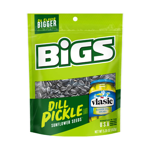 Bigs Sunflower Seeds Vlasic Dill Pickle 152g