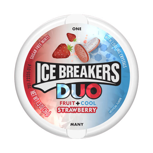 Ice Breakers Duo Fruit + Cool Strawberry - 36g