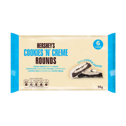 Hershey'S Cookies 'N' Cream Rounds 96g