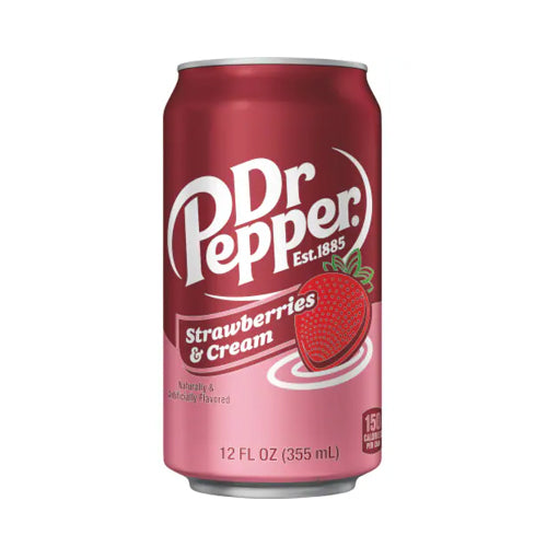 Dr. Pepper Strawberries & Cream - 355ml