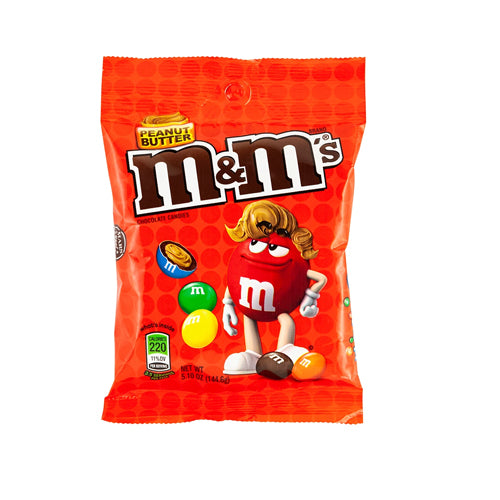 M&M's Peanut Butter Peg Bag 144g