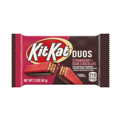 KitKat Duos Strawberry + Dark Chocolate King Size 85g