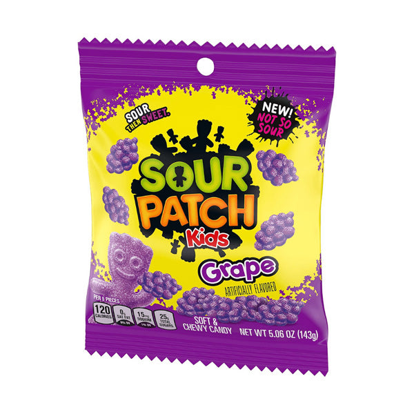 Sour Patch Kids Grape Peg Bag 142g