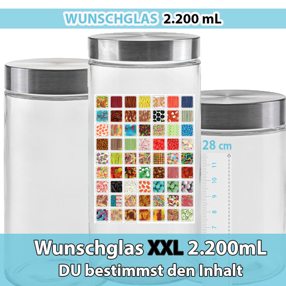 Wunschglas XXL 2.200 mL